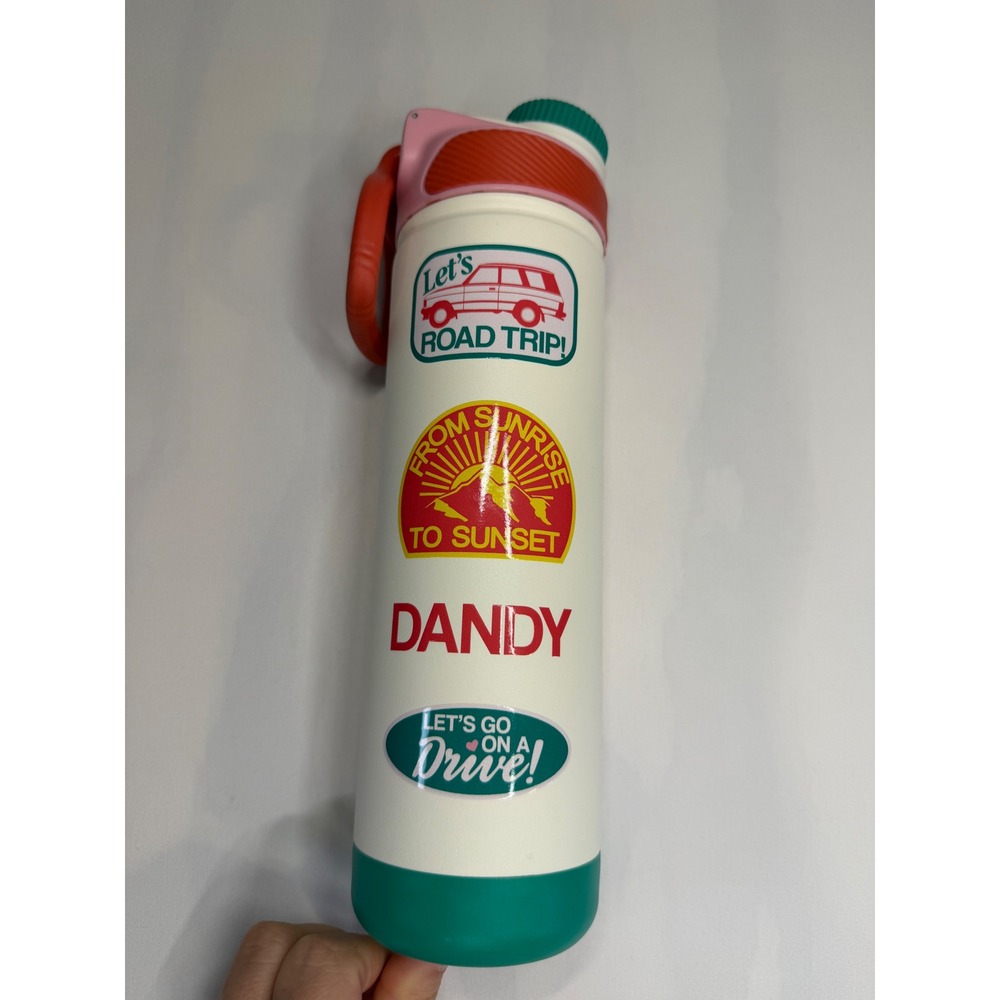 Starbucks x Dandy Worldwide Road Trip Stainless Steel Water Bottle 26oz Limited